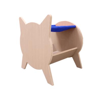 China Amazon Hot Selling Viable Pet Supplies Pampers Wooden Cat Dog Bed Pet Furniture For Cats Factory Wholesale for sale