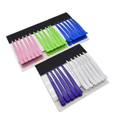 China Comfortable Crocodile Clip Platypus Clip Hairdressing Supplies Parting Perm Hair Dye Clip for sale