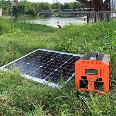 China Wireless Charging Customized All In One Energy System Portable Rechargeable Solar Generator Power Station With Solar Panel for sale