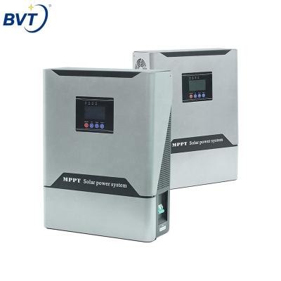 China 3kw 5kw 6kw MPPT Inverter Hybrid Solar Hybrid Energy Storage System Hybrid Solar Inverter For Home Solar Power System 520*420*222 for sale