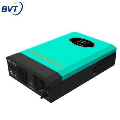 China Professional Factory 48V Single Phase 3.6KW MPPT Hybrid Inverter With Built In 60A 120A Mppt Off Grid Hybrid Solar Inverter 439*320*128 for sale