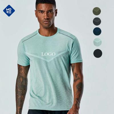 China Customization Other Good Quality Fitness Men's Clothing Gym Tops T-shirts T-shirt Elastic Quick-Drying Men's T-shirt for sale