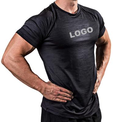 China Other Branded Manufacture Men T-shirt Men's Short Sleeve Outdoor Sports Custom T-shirts Polyester/Cotton 180gsm Workout T-shirt Supplier for sale