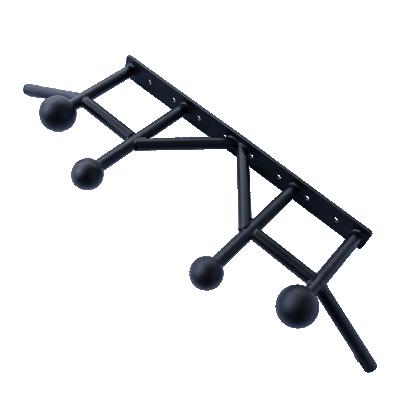 China Gym Machine Attachment Globe Pull Up BAR - Side Mount Globe Pull Up Bar For Power Racks for sale