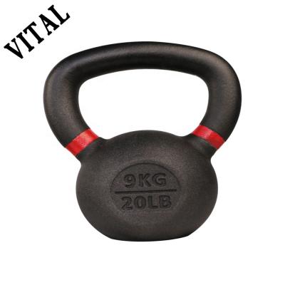 China VITAL Gravity Cast Iron Power Universal Free Weights Coated Kettlebell for sale