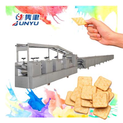 China Small And Hard Dairy Factory Soft Biscuit Making Machine Production Line Factory Soda Biscuits for sale