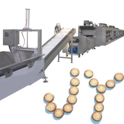 China Easy Operation Biscuit Machine Small Biscuit Production Line Sandwich Biscuit Production Line for sale