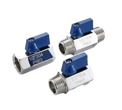 China 1000PSI SS General Female Mini Ball Valve Price for sale