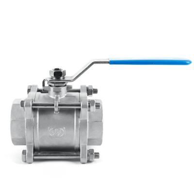 China General China Factory Stainless Steel WEATHER Plug Welding 3 PC Ball Valve Switch Valve 1000 for sale