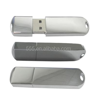 China Rectangle Metal USB Flash Drive , Single USB Flash Drive USB 2.0 1GB 2GB 4GB 8GB 16GB 32GB for sale