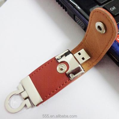 China Leather Pen Custom logo usb 16 gigabyte, leather usb stick, leather usb flash drive 1tb for sale