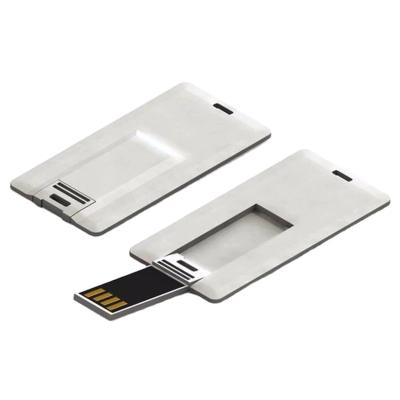 China BSCI Mini Plastic Credit Card Pendrive 32GB Plastic Manufacturer for sale