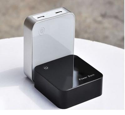 China Easy Carry Square Shape Small Power Bank Portable USB Charger for sale