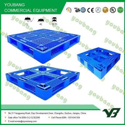 China Logistic plastic shipping pallets / Heavy Duty Plastic Pallets for warehouse for sale