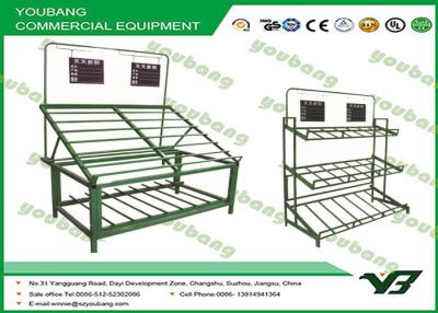 China A loja revestida pó das frutas e legumes do fio do metal (ferro) indica Eco - amigável à venda