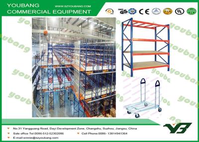 China Long span shelving garage , Warehouse Storage Racks Easily Assembled Unit for sale