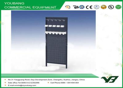 China Plain Back Panel Supermarket Display Shelving with Hooks for Kitchen Equipment for sale