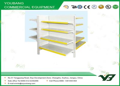 China Multifunction Wire mesh gondola store shelving , metal shoe rack for display for sale