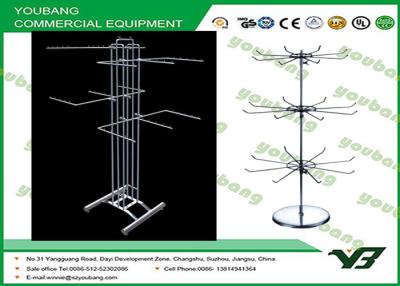 China Steel Collapsible Clothes Rack , Underwear Rack Display for Supermarkets or Stores for sale