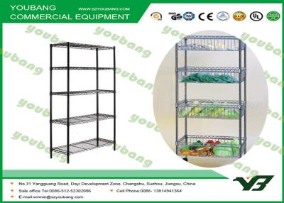 China Space Practical Grocery Rack / Wire Display Racks for boutique store or home for sale