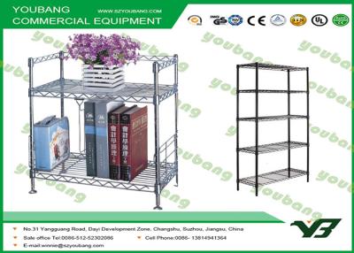 China Easy assembled Light Duty Steel  wire book display racks powder coated for sale