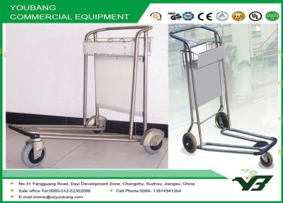 China Three wheel airport baggage trolley / heavy duty luggage trolley for travel for sale