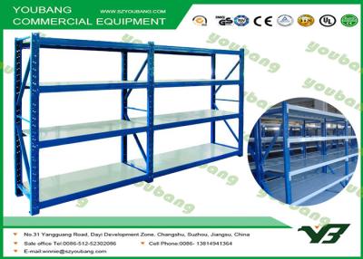 China Cold Rolling Steel Reliable Warehouse Storage Racks / industrial pallet shelving for sale