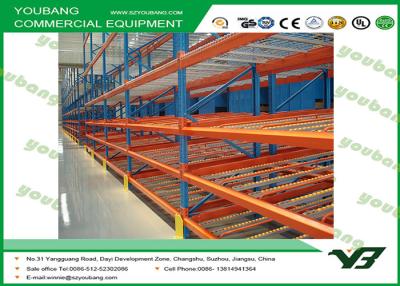 China Metal warehouse storage racks Industrial pallet racking systems powder coating for sale