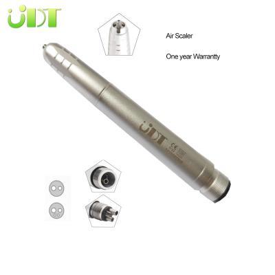 China New Type Metal UDT Dental Ultrasonic Air Scaler Handpiece 2holes /4 holes with 3pcs EMS Woodpecker Handpiece Tips for sale