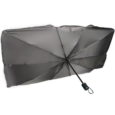 China New Design Car UV Resistant Foldable Car Umbrella UV Proof Anti-UV Portable Sunshade Cover For Internal Use for sale