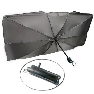 China New Design Car UV Resistant Foldable Car Umbrella UV Proof Anti-UV Portable Sunshade Cover For Internal Use for sale