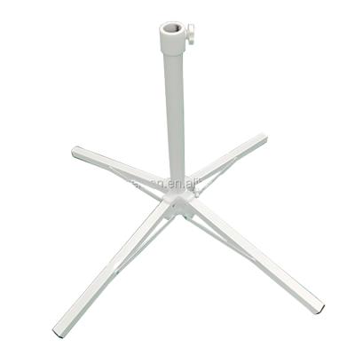 China Hot Sale Outdoor Parasol Umbrella Stand Chinese Customized Foldable Umbrella Steel Base for sale