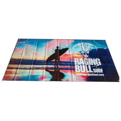 China Hot Sale Sports Plastic Supermarket Advertising PVC Flex Vinyl Flag Banner for sale