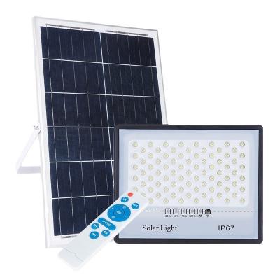 China Garden Diecast Aluminum Solar Garden Lights Waterproof Outdoor Solar Street  100w 300w Led Solar Flood Wall Light for sale