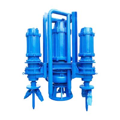 China Equipment manufacturers large capacity hydraulic metal and sand dredge hydraulic pump submersible mud pumps submersible dredge pump with cutter head for sale