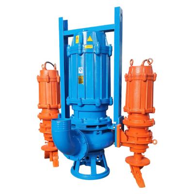 China Equipment Manufacturers China Metal and Sand Mining Dredging Submersible Pump Electric Hydraulic Dredge Sewage Slurry Submersible Pump for sale