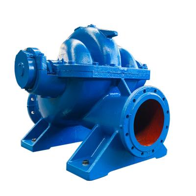 China Metal Electric Motor and Equipment Manufacturers Double Suction Split Case Horizontal Water Pump for sale