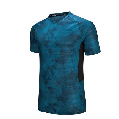 China NEW Men's Tie Dye Custom T-shirt Men Anti Shrink Printing Custom Oversized Tee Shirt Plus Size Plain Men's T-shirt for sale