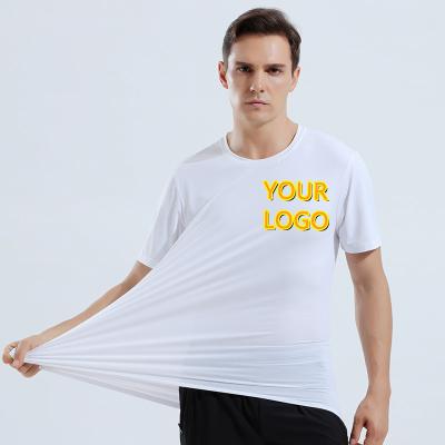 China Newcomers Anti-Shrink Wholesale Gym Custom Simple Empty Running Sports Printing Men's Quick-Dry T-Shirt For Women for sale