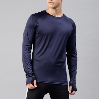 China Popular Outdoor Logo T-shirt Man Sport Wear Anti-Shrink Long Sleeve Casual Wear T-shirt Sportswear Sport T-shirt for sale