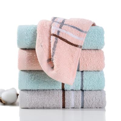 China Sustainable Wholesale Bath Towels Hotel Quality Towel Cotton Face Towel For Home for sale