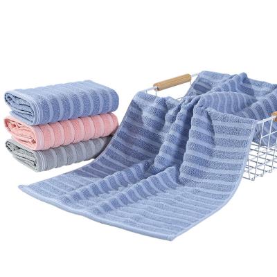 China Sustainable Factory Wholesale Cotton 100% Custom Shower Spa Towel For Hotel Home for sale