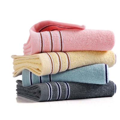 China Adults Viable Professional Cotton Manufacturer 100% Absorbent Face Towel For Bathroom for sale