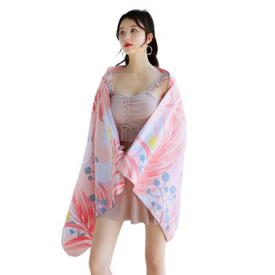 China Custom Viable Equipment Travel Fitness Sports Swimming Model Manufacturers Quick-Drying Beach Towel Portable Summer Microfiber Towel for sale