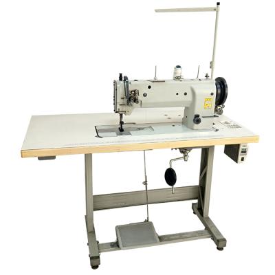 China Heavy duty material in china can produce industrial flat bed arm sewing machine flat bed walking sewing machine for sale