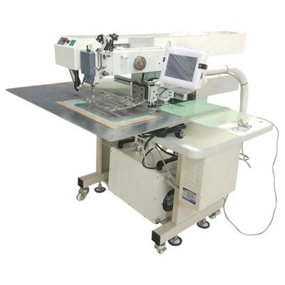 China Infrared positioning automatic laser clothes pants placket pocket welting industrial sewing machine for sale