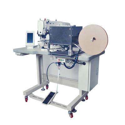 China Automatic factory hoop and loop cut-seam machine for sale