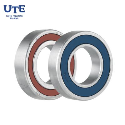 China UTE High Precision Quality Speed ​​High Speed ​​Shaft Bearing 30*47*9 mm Ball Ceramic Angular Contact Ball Bearing 71906 for sale