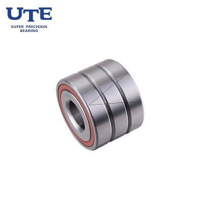 China UTE Bearing B71903C P4 high speed angular contact high precision ball bearing with sealing back to rear 17*30*7 mm for sale