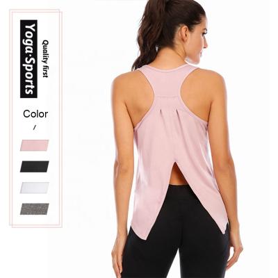 China New Logo Design Fitness Clothing Wholesale Fashion High Waisted Breathable Custom Women Workout Gym Yoga Tops for sale